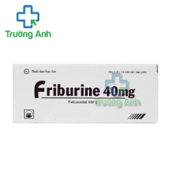 Friburine 40mg Pymepharco - Thuốc điều trị bệnh Gout mạn tính